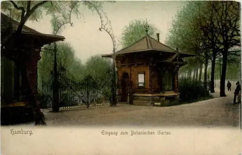 Hamburg/div. Stadtteile - Eingang zum Botanischer Garten -320630