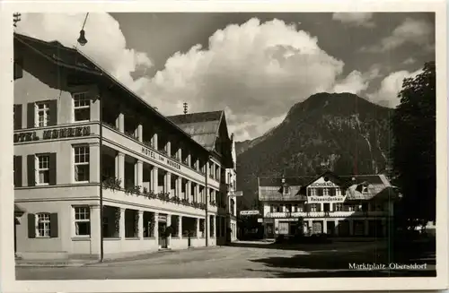 Oberstdorf/Bayern - Oberstdorf, Marktplatz -321052