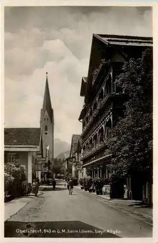 Oberstdorf/Bayern - Oberstdorf, beim Löwen -321124