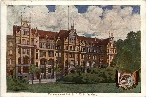 Hamburg - Verbandshaus des D. H. B. Hamburg -321164