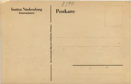 Passau/Bayern - Passau - Institut Niedernburg - Klassenzimmer -320828