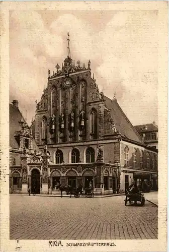 Riga - Schwarzhäupterhaus -284494