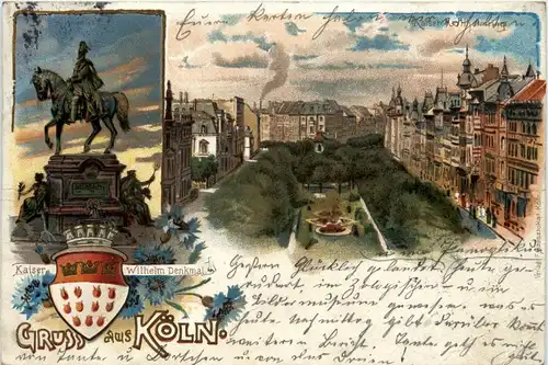 Gruss aus Köln - Litho -284996