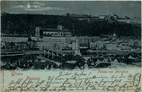 Passau/Bayern - Passau - von Mariahilf -320804