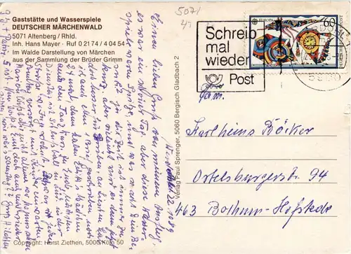 Altenberg - Gaststääte Deutscher Märchenwald -284994