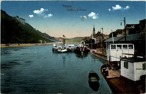 Passau/Bayern - Passau - Partie an der Donau -320882