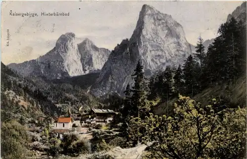 Kufstein/Tirol und Umgebung - Kaisergebirge, Hinterbärnbad -321912