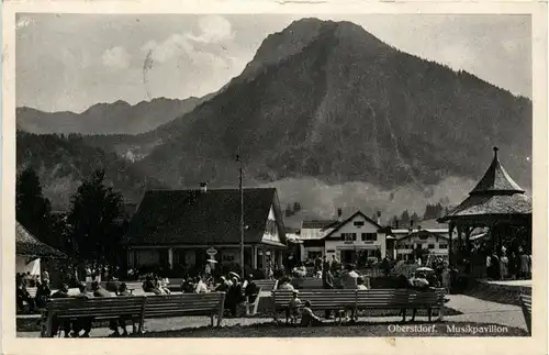 Oberstdorf/Bayern - Oberstdorf, Musikpavillon -321096