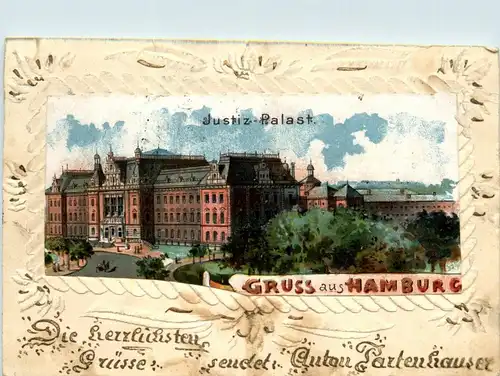 Hamburg - Justiz-Palast -321156