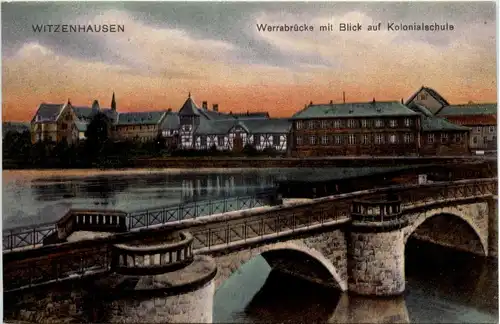 Witzenhausen - Werrabrücke -234970