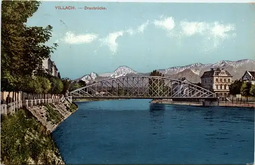 Villach/Kärnten und Umgebung - Draubrücke -321672