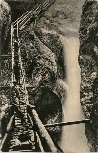 Hochlantsch - Der Grazer Alpenclub Steig durch die Bärenschützschlucht -322262