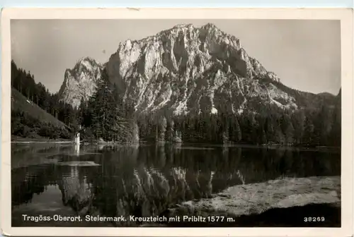 Hochlantsch - Tragöss-Oberort, Kreuzteich mit Pribitz -322462