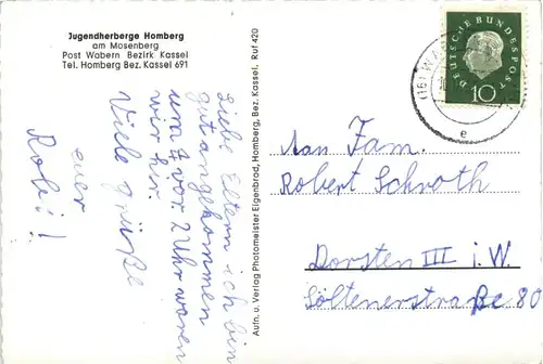 Jugendherberge Homberg - Wabern - Bezirk Kassel -285296