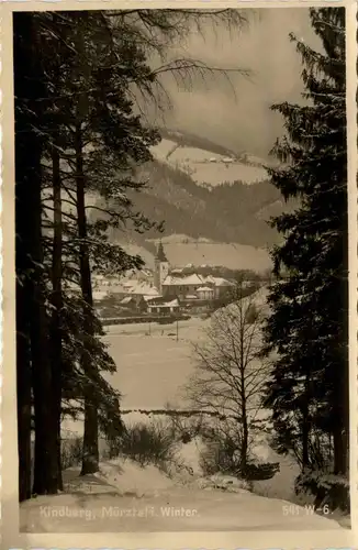 Steiermark/div. Orte und Umgebung - Kindberg Mürztal im Winter -322768