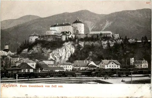 Kufstein/Tirol und Umgebung - Feste Geroldseck von Zell aus -322008