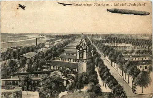 Luftschiff Deutschland - Barackenlager Döberitz -235384