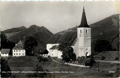 Steiermark/div. Orte und Umgebung - Wallfahrtsort Frauenberg, Mürztal -322762