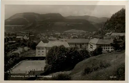 Steiermark/div. Orte und Umgebung - Kapfenberg, mit städt. Schwimmbad -323060