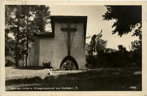 Kufstein/Tirol und Umgebung - Andreas Hofer u. Kriegerdenkmal -321914