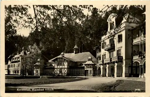 Villach/Kärnten und Umgebung - Kuranstalt Warmbad Villach -321864