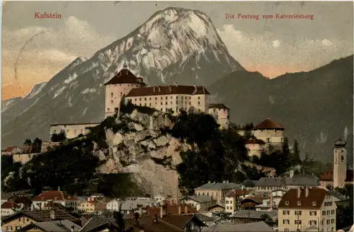 Kufstein/Tirol und Umgebung - Die Festung vom Kalvarienberg -321962