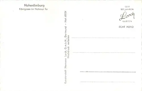 Hohenlimburg - Königssee im Nahmer Ta -285162