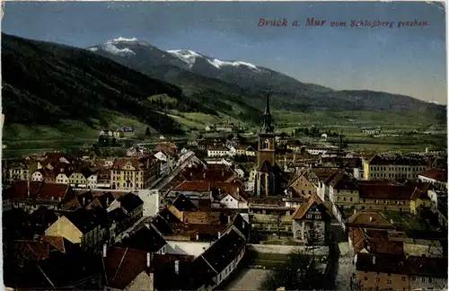 Bruck a.d. Mur, vom Schlossberg gesehen -323220