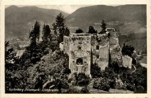 Steiermark/div. Orte und Umgebung - Kapfenberg, Schlossruine -323210