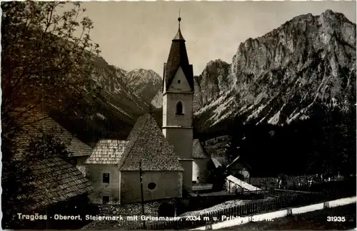 Tragöss-Oberort, mit Griesmauer und Pribitz -322610