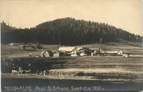 Hochlantsch - St. Erhard - Post und Bahnstation Teichalpe -322420