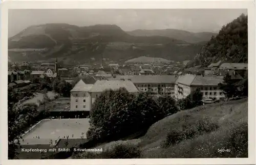 Steiermark/div. Orte und Umgebung - Kapfenberg, mit städt. Schwimmbad -323062