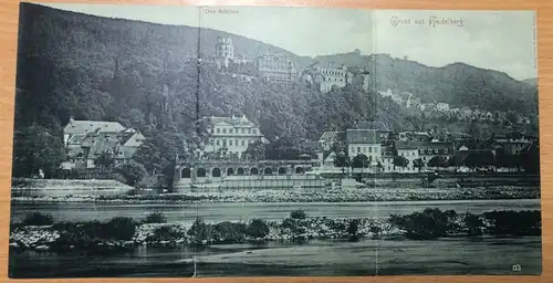 Gruß aus Heidelberg - Klappkarte -S192