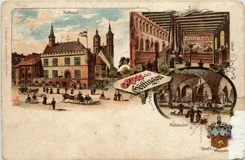 Gruss aus Göttingen - Litho -285608