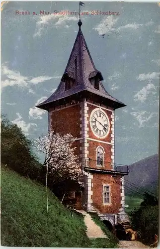 Bruck a.d. M. , Stadtturm am Schlossberg -323298