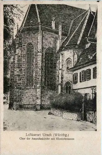 Urach - Chor der Amanduskirche -285726