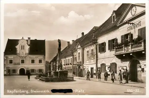 Steiermark/div. Orte und Umgebung - Kapfenberg, Adolf-Hitler-Platz -323198