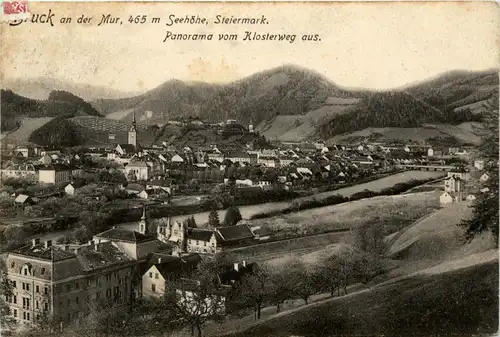 Bruck a.d. M. , Panorama vom Klosterweg aus -323372