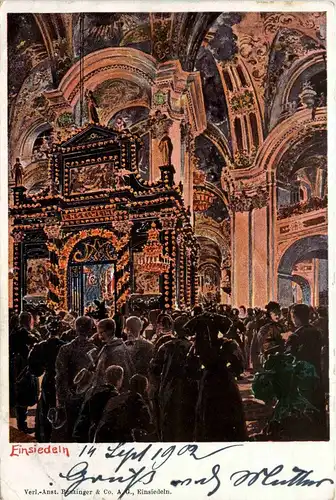 Einsiedeln - Litho -232706