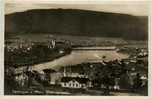 Säckingen - Blick von Stein -285532