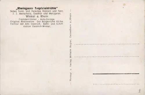 Winkel am Rhein - Rheingauer Tropfsteinhöhle -285772