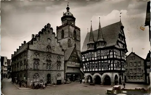 Alsfeld Hessen - Marktplatz -286324