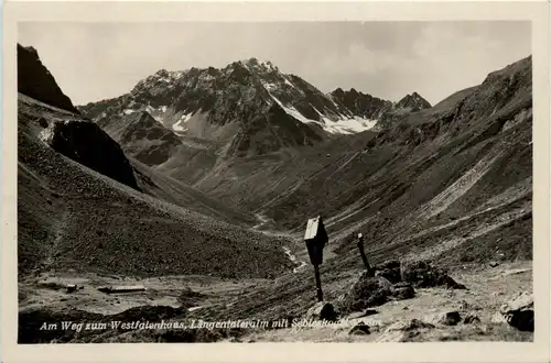 Am Weg zum Westfalenhaus - Langentaleralm -286642