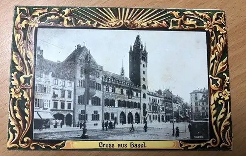 Gruß aus Basel - Klappkarte -S137