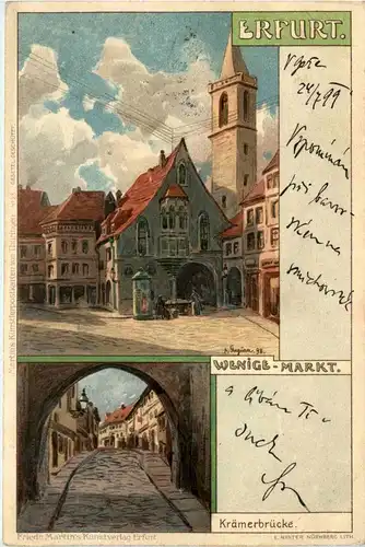 Erfurt - Litho -285732