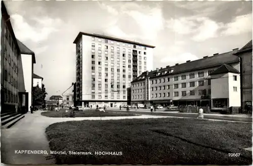 Steiermark/div.Orte und Umgebung - Kapfenberg, Mürztal, Hochhaus -322852