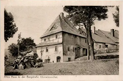 Altes Haus in der Bergstrasse Oberwiesenthal -286966