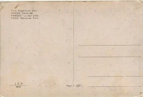 Prag - Schwarzer Turm -286728