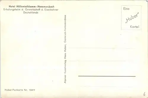 Hammersbach - Hotel Höllentalklamm -286130