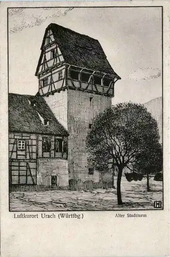 Urach - Alter Stadtturm -285728